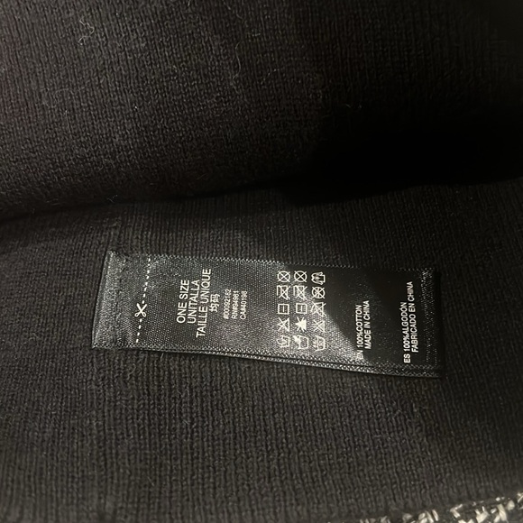 Studded Black Beanie - Picture 3 of 3